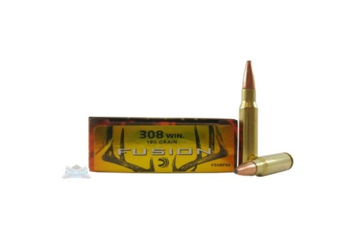 Federal 308 180gr Fusion Ammunition 20rds - F308FS3