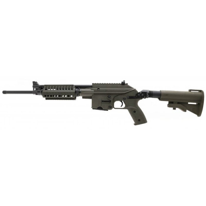 Kel-Tec SU16E 223 Remington 16in OD Green Semi Automatic Modern Sporting Rifle - 10+1 Rounds