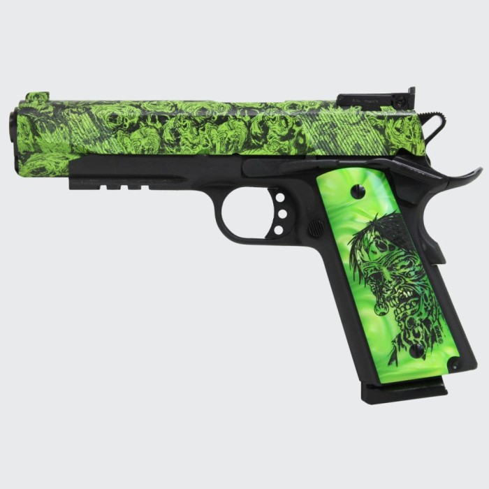 Iver Johnson Arms Johnson 1911A1 Eagle LR .45Acp 5" Adj 8Rd Zombie GIJ15 609788801320