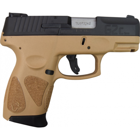 Taurus G2c 9mm Blk/fde 3.2 12+1