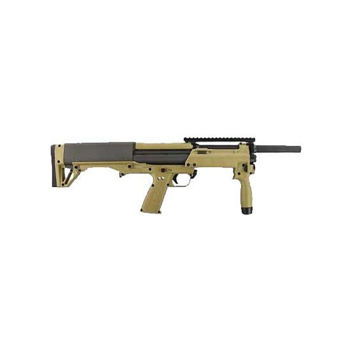 Kel-tec 12 Gauge 18.5" Barrel 8 Rounds Tan/black 3" Chamber Ksg-nr Shotgun Cyl.