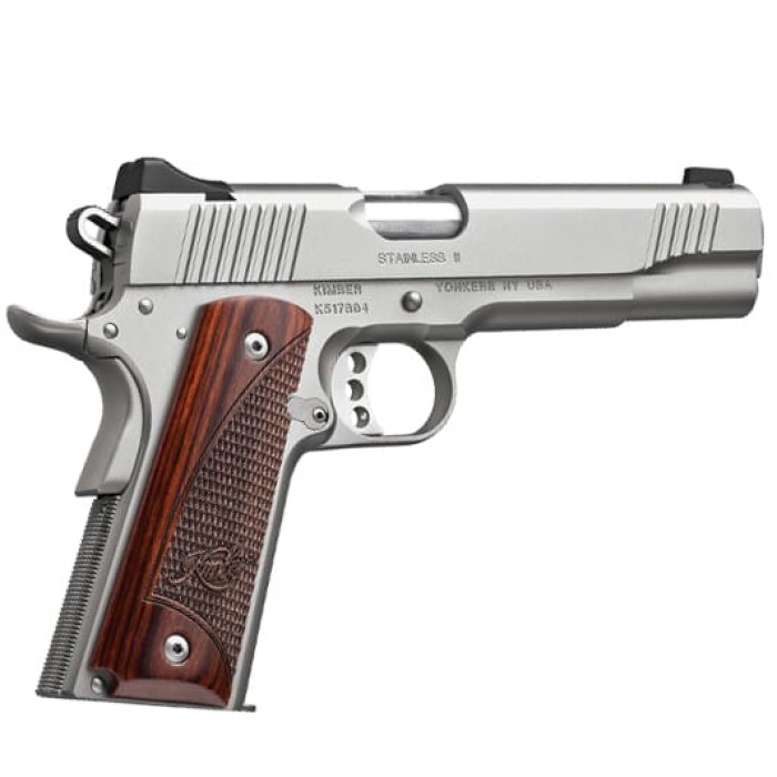 Kimber Stainless II Stainless Steel 9mm 5-inch 9rd