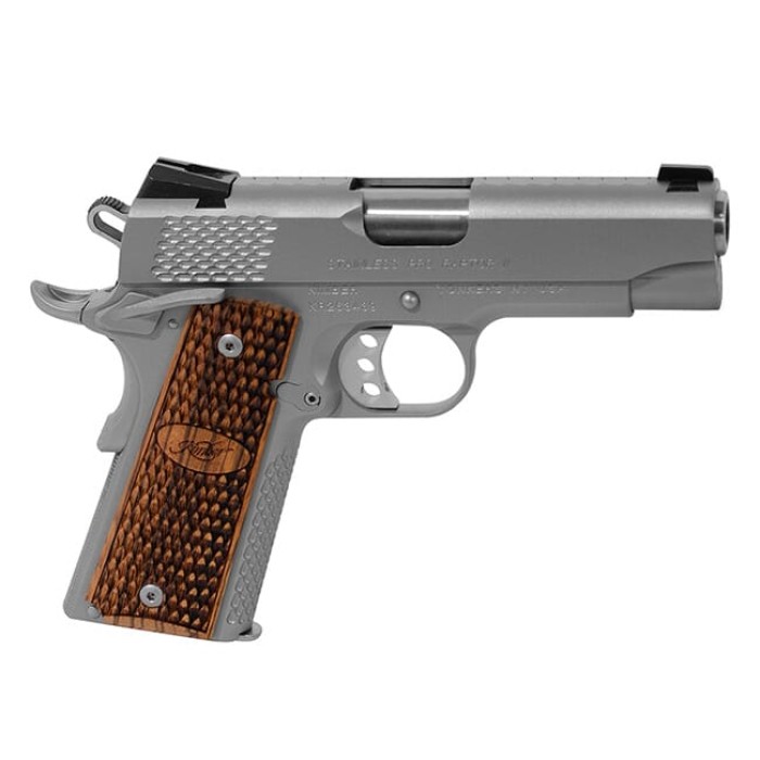 Kimber Stainless Pro Raptor II 9mm 4-inch 9rd Steel Frame / Slide Satin Stainless