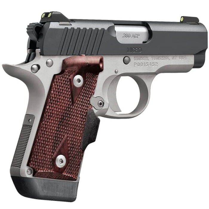 Kimber Micro Two-Tone (LG)(NS) .380 ACP Pistol 3300215