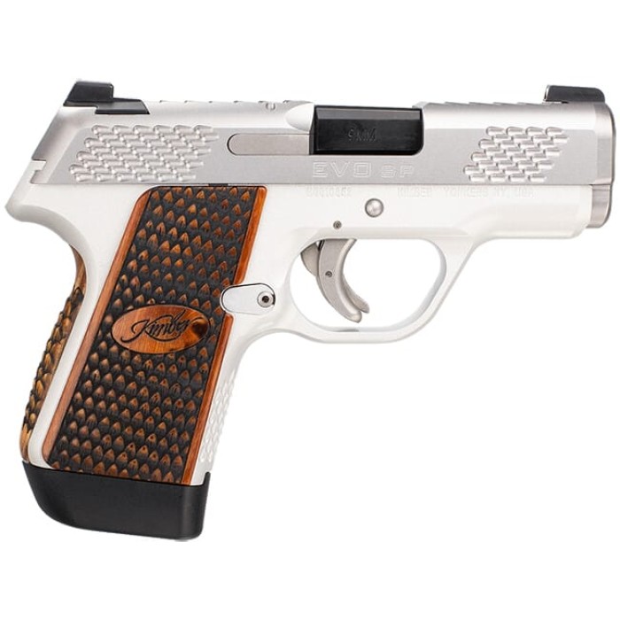 Kimber EVO SP Stainless Raptor 9mm Luger 3.16in Stainless Pistol - 7+1 Rounds