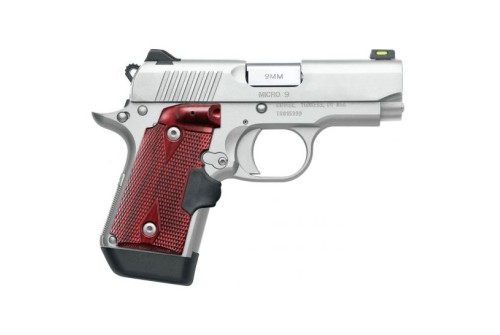 Kimber Micro 9 LG 9mm Pistol, Stainless - 3700482