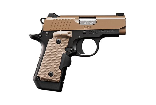 Kimber Micro Desert Tan (LG)(NS) .380 ACP Pistol 3300209