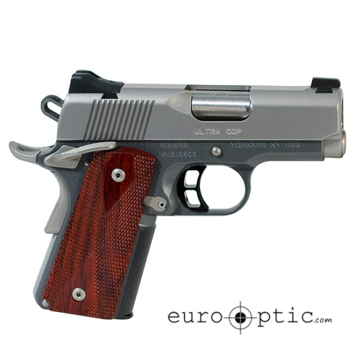 Kimber 1911 Ultra CDP 45 Auto (ACP) 3in Stainless/Charcoal Gray Pistol -