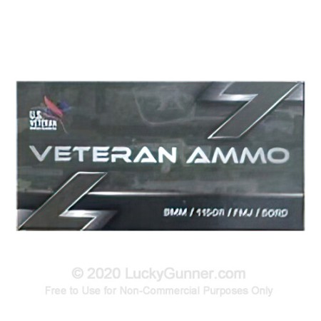 9mm - 115 Grain FMJ - Veteran Ammo - 1000 Rounds