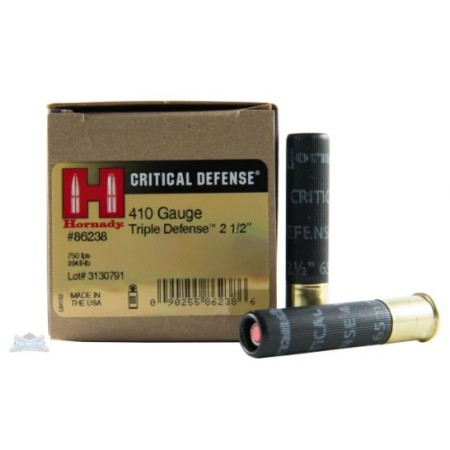 Hornady 410ga Triple Defense Ammunition, 20rd Box  - 86238