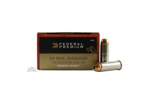 Federal 44 Magnum 240gr Hydra-Shok Ammunition 20rds - P44HS1