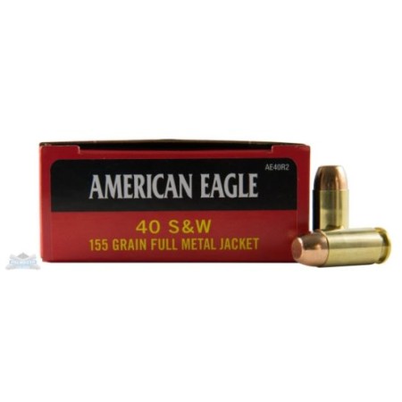 Federal 40 S&W 155gr FMJ Ammunition  50rds - AE40R2