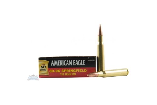 American Eagle 30-06 150gr FMJ "M1 Garand" Ammunition 20rds - AE3006M1