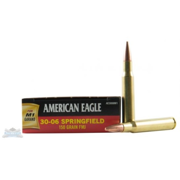 American Eagle 30-06 150gr FMJ "M1 Garand" Ammunition 20rds - AE3006M1