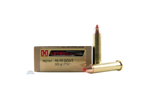 Hornady 45-70 Gov't 325gr FTX LeverEvolution Ammunition 20rds - 82747