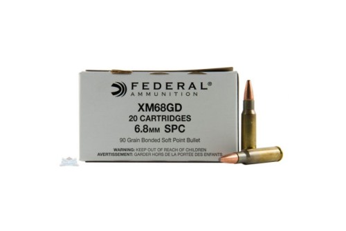 Federal 6.8mm SPC 90gr Bonded SP Ammunition 20rds - XM68GD