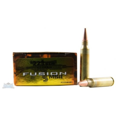 Federal 223 62gr Fusion MSR Ammunition 20rds - F223MSR1