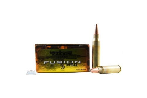 Federal 223 62gr Fusion MSR Ammunition 20rds - F223MSR1