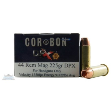 Cor-Bon 44 Magnum 225gr DPX Ammunition 20rds - DPX44M225/20