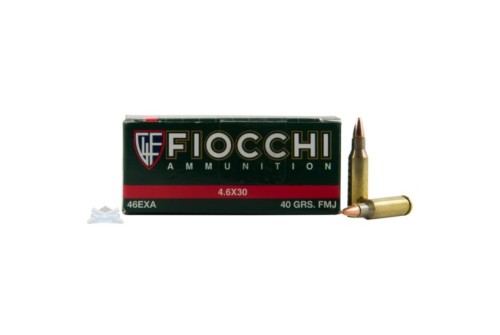 Fiocchi 4.6x30mm 40gr FMJ Ammunition 50rds - 46EXA