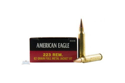 American Eagle 223 62gr FMJ Ammunition 20rds - AE223N