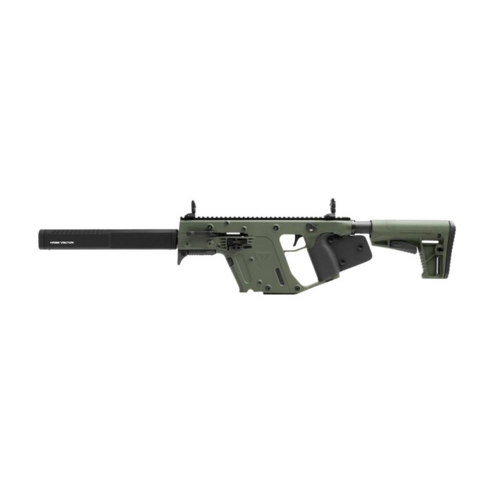 KRISS USA Inc VECTOR CRB Gen II 16″ 10mm 10Rd Semi-Auto Rifle – OD Green