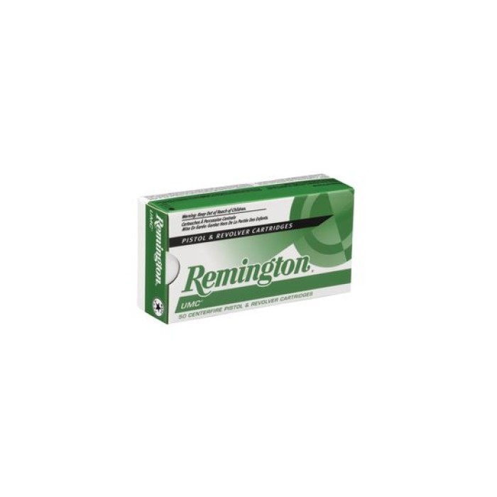 Remington UMC 9mm 115gr MC Pistol Ammunition 50rds - L9MM3