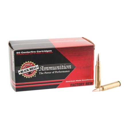 223 Rem - 62 Grain Barnes TSX - Black Hills - 50 Rounds