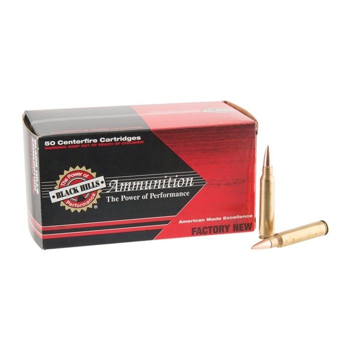 223 Rem - 62 Grain Barnes TSX - Black Hills - 50 Rounds