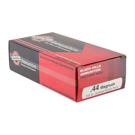 44 Mag - 240 Grain JHP - Black Hills - 50 Rounds