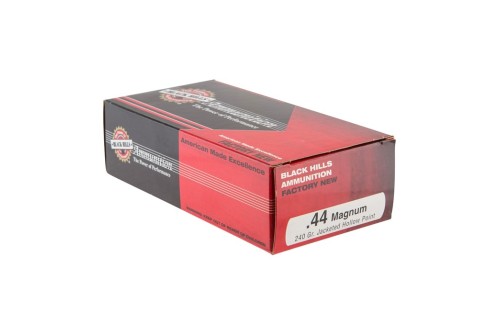 44 Mag - 240 Grain JHP - Black Hills - 50 Rounds