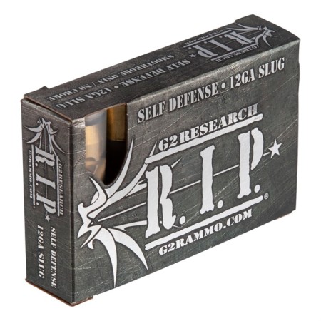 G2 Research R.I.P. Shotshells 12 Ga 2-3/4" 1430 fps Fragmenting Slug 5/ct