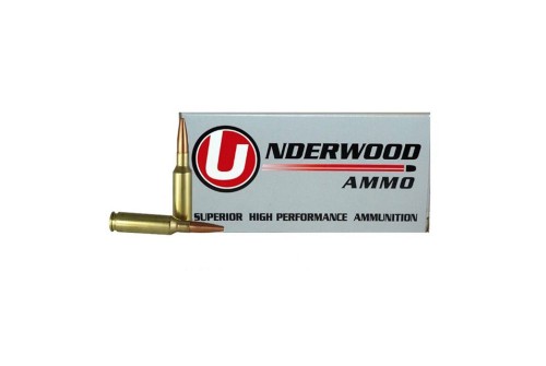 Underwood Ammo .224 Valkyrie 72 Grain Solid Monolithic Hollow Point Nickel Plated Brass Cased Rifle Ammo, 20 Rounds, 920