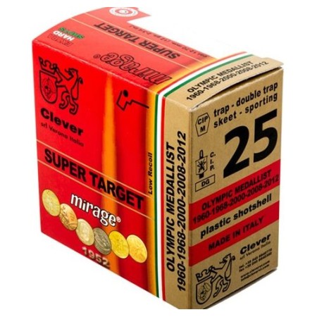 CLEVER MIRAGE T1 28GA  3/4OZ #9 250/CASE UPC: 800198131094