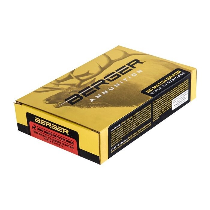 300 WINCHESTER MAGNUM 185GR HYBRID BOAT TAIL 20/BOX UPC: 851020005052