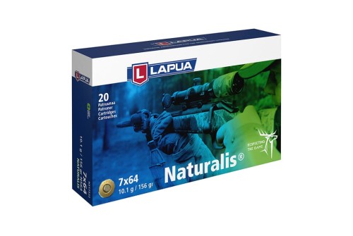 Lapua 7x64 115gr Naturalis Solid Ammo Box of 20 N317322