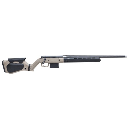 Howa M1500 Hera H7 6.5 Creedmoor Bolt Action Rifle, Black/Tan - HHERA65CCFTAN