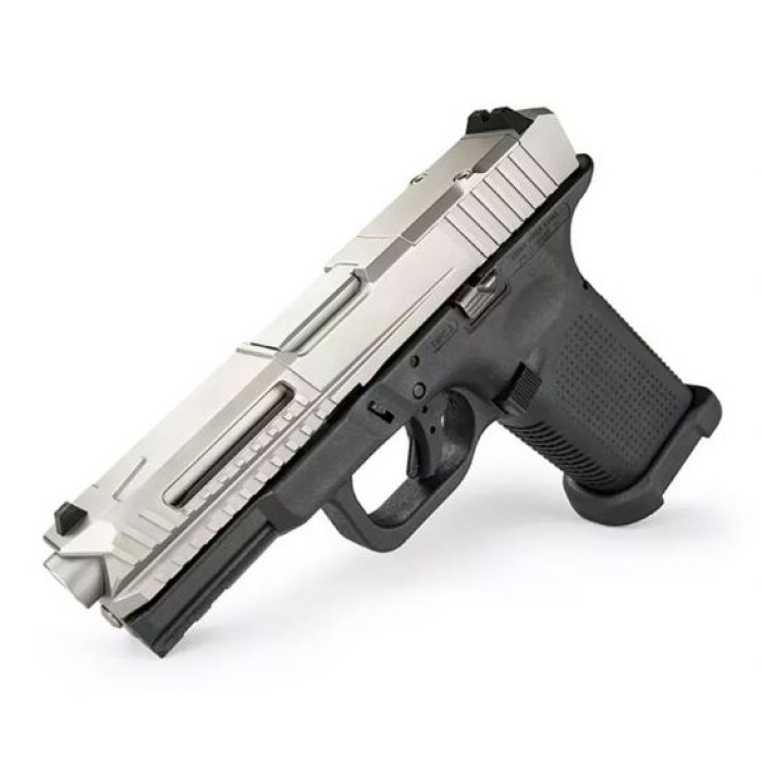 Lone Wolf LTD19 V2 RMR Optics Ready 9mm Pistol, Silver/Black - LWD-LTD19-V2-RMR