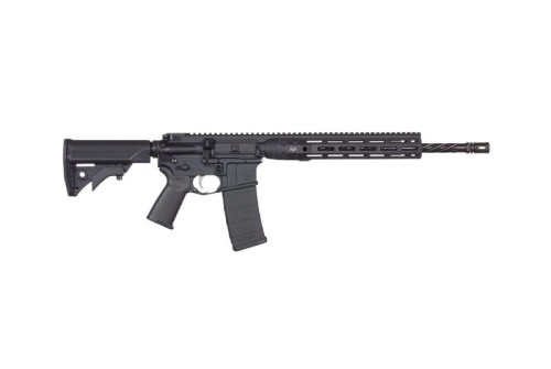 LWRC DI M-LOK AR-15 Semi Auto Rifle 5.56 NATO 16.1-Inch 30 Rd Modular One Piece M-LOK Free Float Rail