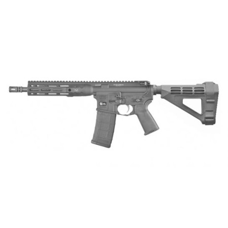 LWRC IC Direct Impingement 5.56 AR-15 Pistol, Black - ICDIP5B10SBA3ML