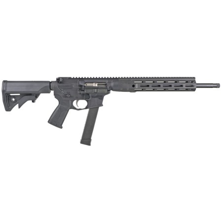 Lwrc Ic Nine Carbine 9mm 16" - 27rd Mag Adjustable Black Stk