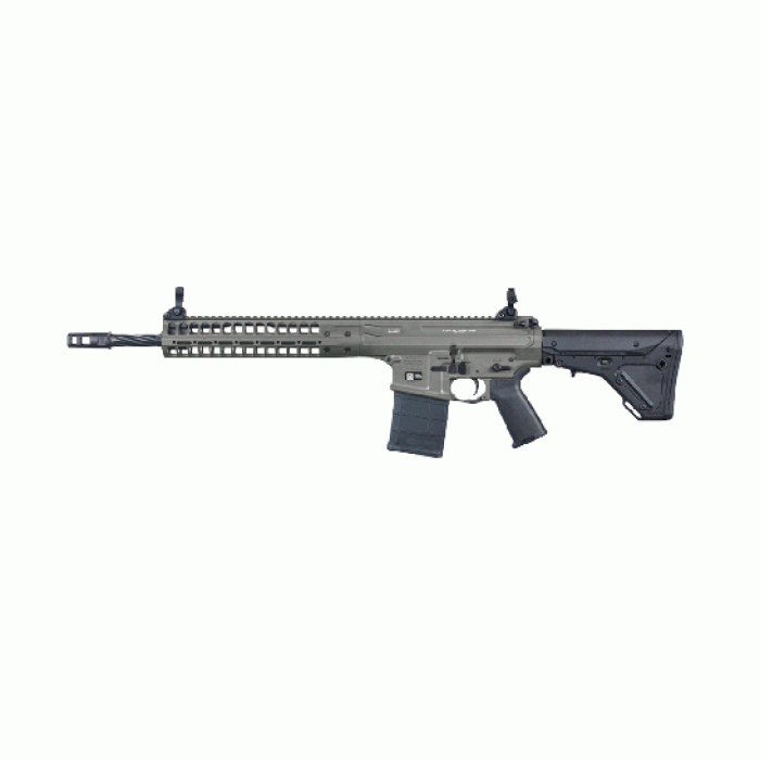 LWRC REPR MKII 7.62 Semi-Automatic AR-10 Rifle, Tungsten Gray