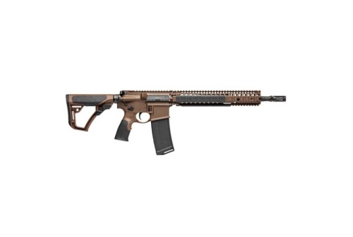 Daniel Defense M4A1 MIL SPEC+ Rifle, Cerakote Brown u2013 02-088-15126-011