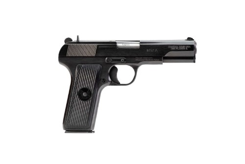 Zastava M57A 7.62 Tokarev, 4.5" Barrel, Blued Finish, 9rd Mag