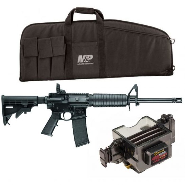 Smith & Wesson M&P15 Sport II Promo Kit with Gun Case and Caldwell Mag Charger - 12095