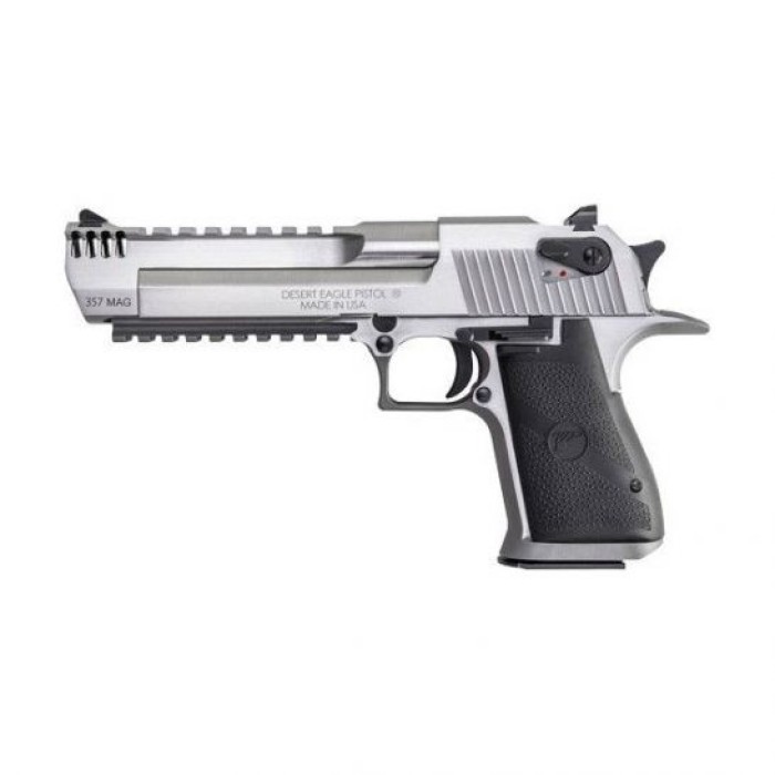 Magnum Research Desert Eagle .357 Magnum Pistol, Stainless - DE357SRMB