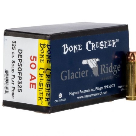 Magnum Research Bone Crusher 325 gr Flat Point .50 AE Ammo, 20/box - DEP50FP325