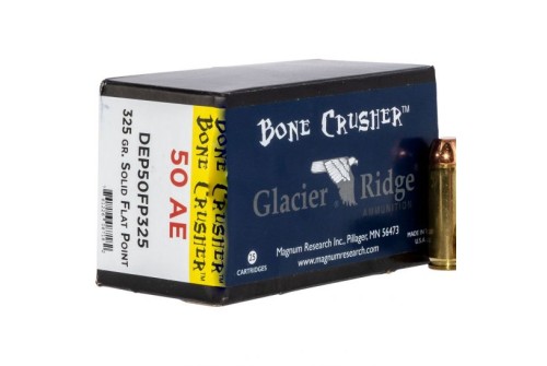 Magnum Research Bone Crusher 325 gr Flat Point .50 AE Ammo, 20/box - DEP50FP325