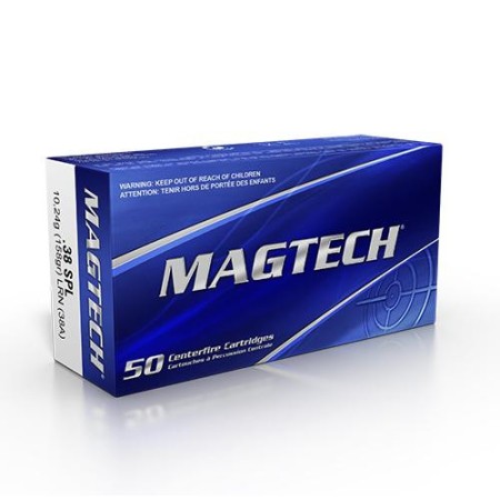 Magtech .38 Spl 158gr LRN/50