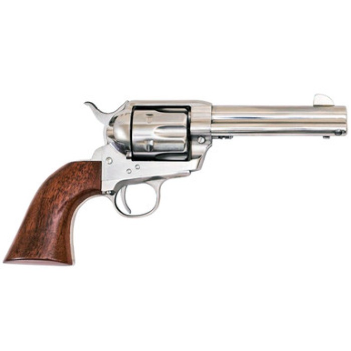 Cimarron Frontier .38spl/.357 - Pw Fs 4.75" Stainless Walnut